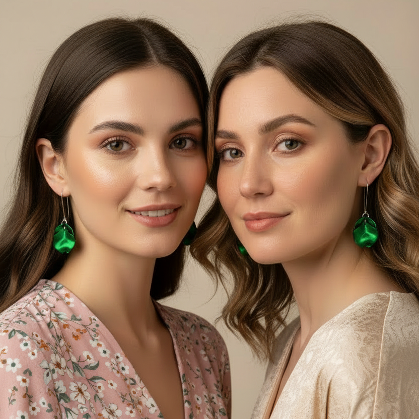 Petal Drop Earrings