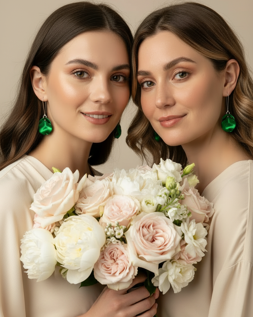 Petal Drop Earrings