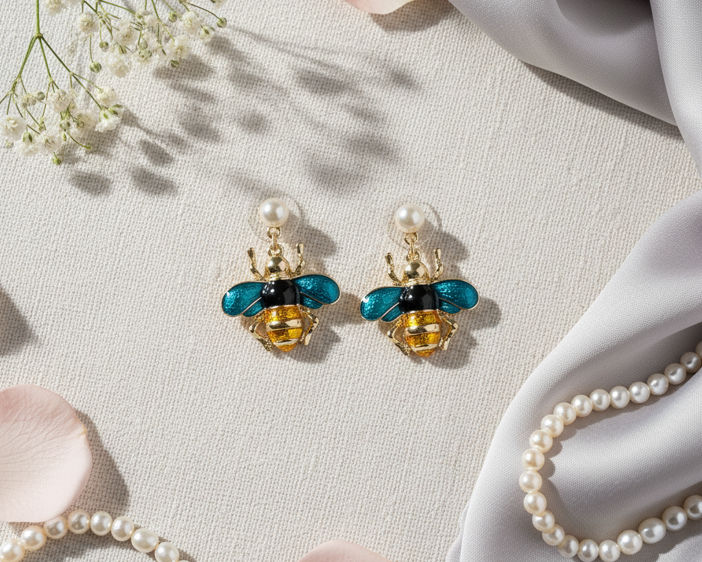 Bee Earrings