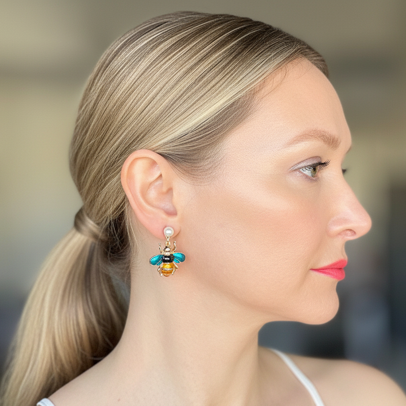 Bee Earrings