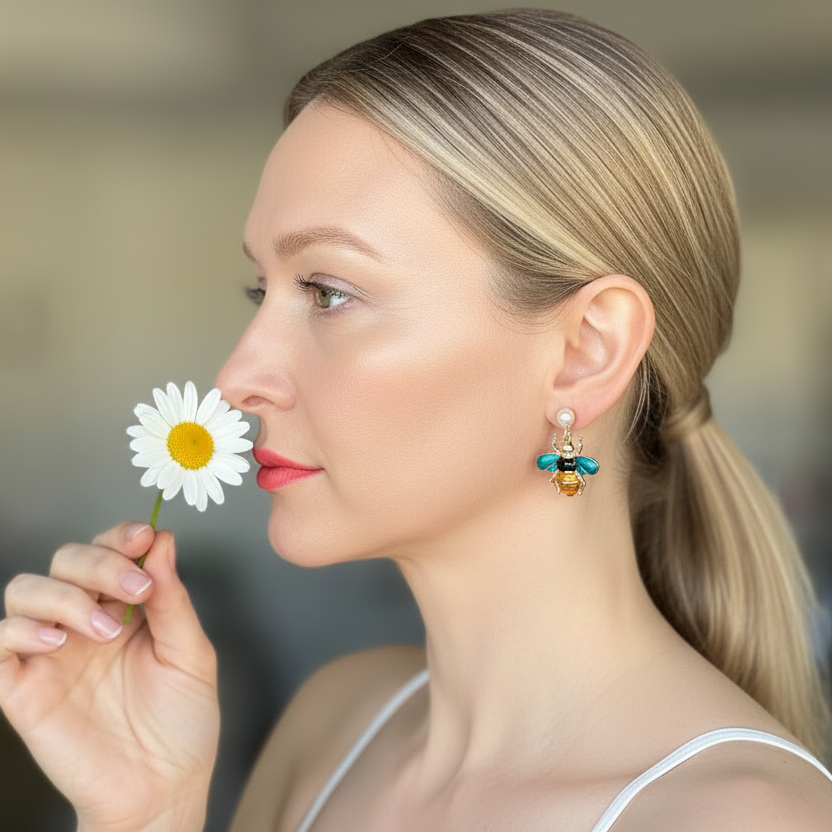 Bee Earrings