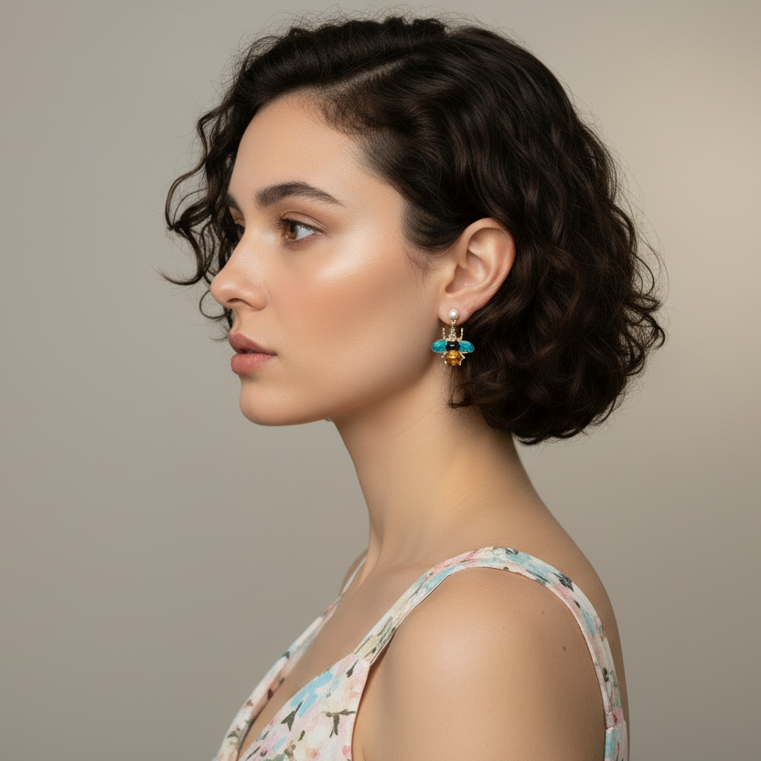 Bee Earrings