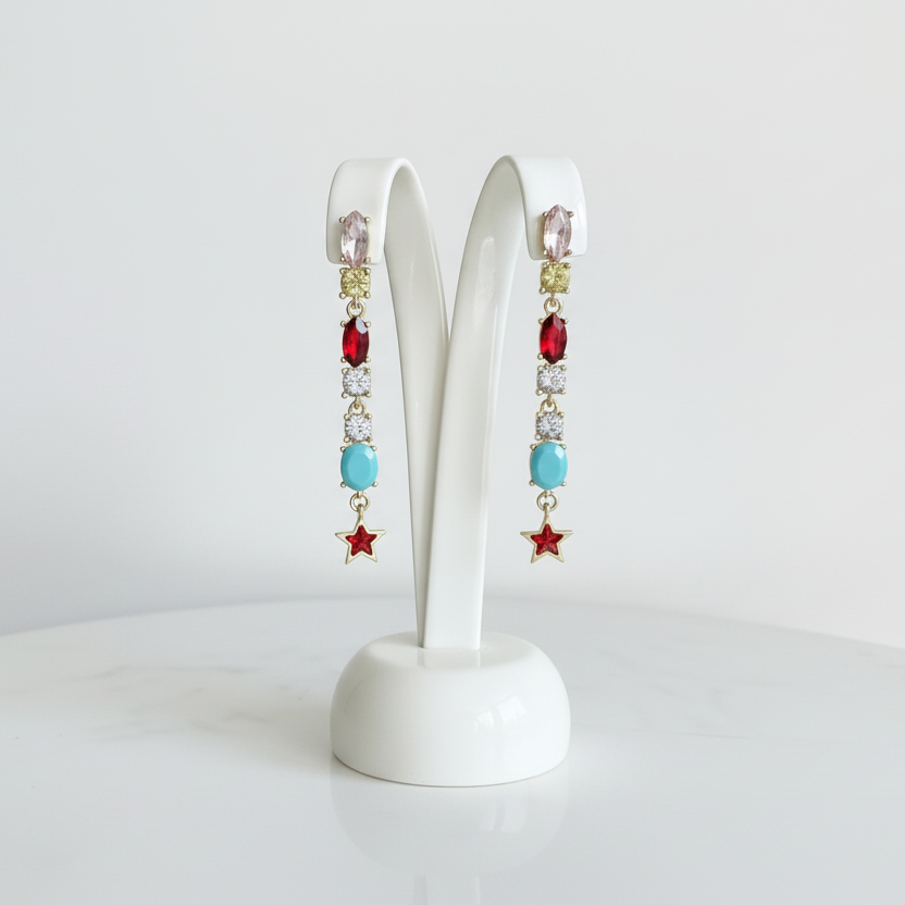 Celestial Gem Earrings