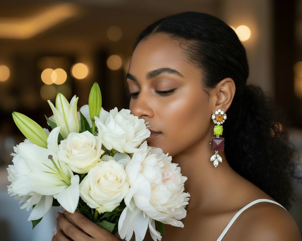 Multi-Color Statement Earrings
