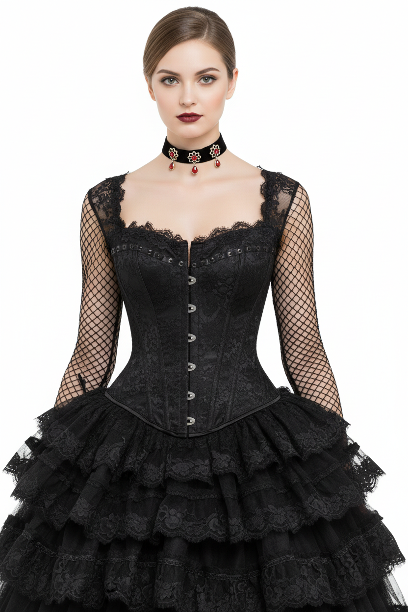 Black Velvet Gem Choker