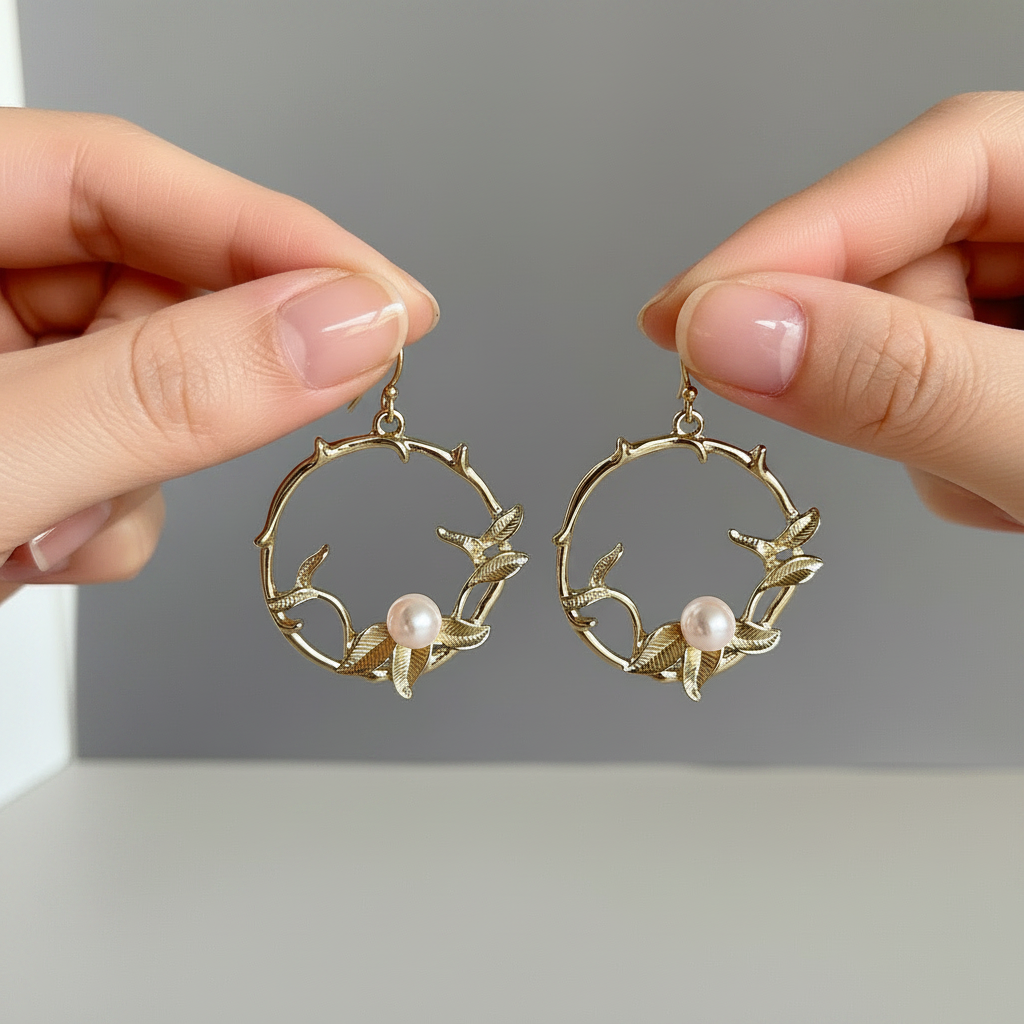 Gold Whimsy Earrings